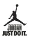 Spoil Your Wall Micheal Jordan Quote Wall Sticker Black 70x90cm