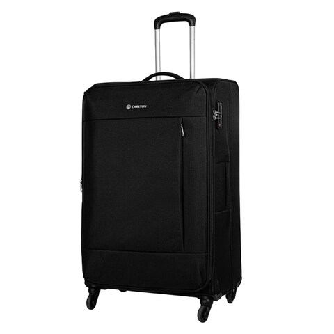Carlton Elante Softside 4 Wheel Luggage 32x43x69cm Black