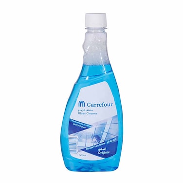 كارفور أوريجينال عبوة اعادة تعبئة منظف زجاج - 500 مل