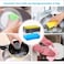 Generic J.N Soap Pump Dispenser And Sponge Holder Countertop Liquid Hand Soap Dispenser Pump Bottle For Kitchen And Bathroom (Gray)