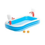 Buy Bestway Basketball Play Paddling Pool Multicolour 251x168x102cm in UAE