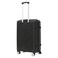 Cosmo Quartz Luggage Hard Trolley Black 65cm