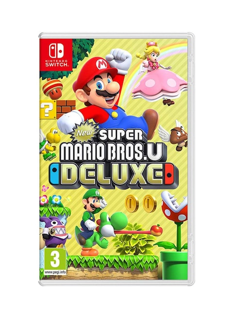 Nintendo - New Super Mario Bros U Deluxe (Intl Version) - Adventure - Nintendo Switch