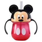 Buy The First Years Disney Mickey Mouse Straw Trainer Cup Y10642 Red 200ml in UAE