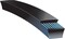 AL ARQAM 1PCS V Belt B Type Closed-Loop Rubber Transmission Drive Belt Industrial Triangle V Belt, B46