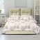 In House Le&oacute;n Velvet Bed Frame - Single - 200x90 cm - Beige
