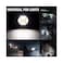 54W Round LED Work Light With Amber DRL Light 5800Lm Flood Spot Combo Beam LED Light Bar, Aluminum Die-Cast Housing Material with Waterproof Resistance