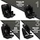 Teknum Pack and Go Foldable Car Seat w / Ace Ivory Diaper Bag - Black