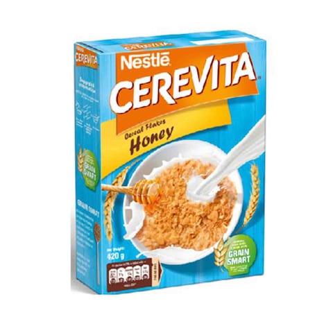 Nestle Cerevita Honey Breakfast Cereal 420g