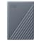 ويسترن ديجيتال ماي باسبورت محرك أقراص صلبة خارجي محمول USBنوع C ـ 2 تيرابايت - رمادي