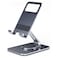 Xonic 360&deg; Foldable Phone Stand For Desk, Fully Adjustable Mobile Phone Holder Dock Aluminum iPhone Stand Compatible with All Mobile Phone, iPhone 15 Pro/15 Pro Max, All smartphones