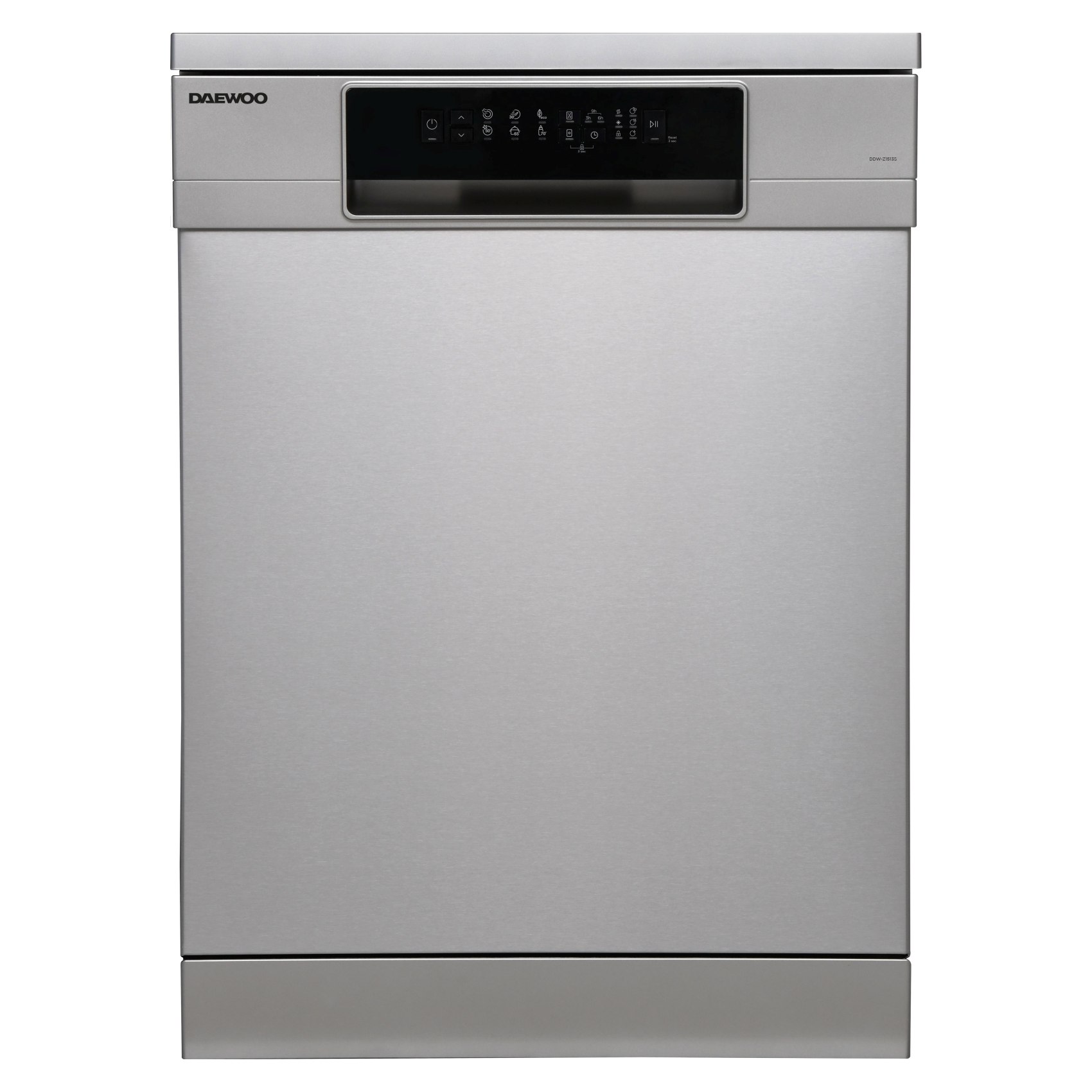 Daewoo Freestanding Dishwasher With 15 Place Settings DDW-Z1513S Silver