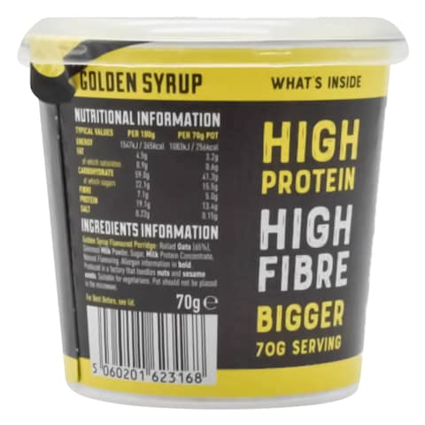 Fuel 10K Porridge High Protein Golden Syrup 70g