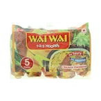 Buy Wai Wai Chicken Flavoured Instant Noodles 75g Pack of 5 in UAE