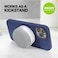 Scosche BoomCan MS Magnetic Wireless Speaker (Mag Safe Compatiable) White, BTMSSWT-SP