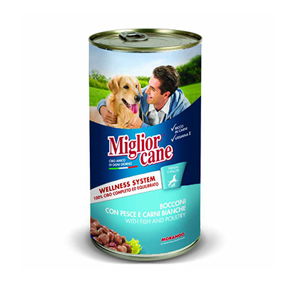Miglior Dog Food Meat  and Fish Canned 1250GR