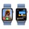 Apple Watch SE LTE 44mm Silver Aluminium Winter Blue Sport Loop