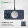 Amazing Thing Smoothie Mag Silicone MagSafe compatible iPhone 15 PRO case cover [8feet] Drop Proof - Blue