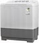 General Supreme Twin Tub Semi Automatic Washing Machine, 18 Kg Capacity, White/Grey (Installation Not Included)
