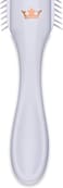 Denman Medium Styling 7 Row Brush - White With Rose Gold Crown - UK