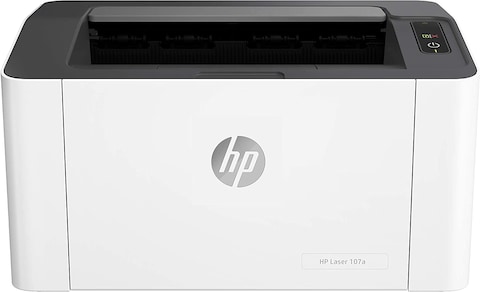 HP Laser 107A Business Printer White - Print Speed Up To 21 Page Per Minute - [4Zb77A]