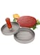 Pollen Life Kitchen Supply Burger Press With Handle Grey