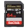 Sandisk Extreme Pro Class 3 UHS-I SDXC Memory Card 64GB Multicolour GN4IN