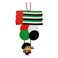 Ahlan UAE National Day Themed Hanging Paper Decor Multicolour