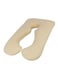 Generic U-Shape Comfort Maternity Pillow Cotton Beige 140X80cm