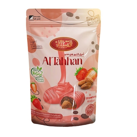 Altahan Dates with Strawberry Chocolate and Almonds - 100 gram