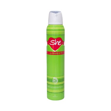 Buy Hunca She Is Sweet Deodorant Spray 200ML Online | Carrefour Lebanon
