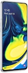 Samsung Galaxy A80 4G LTE, Dual SIM, 8GB RAM, 128GB, Ghost White - UAE / TRA Version