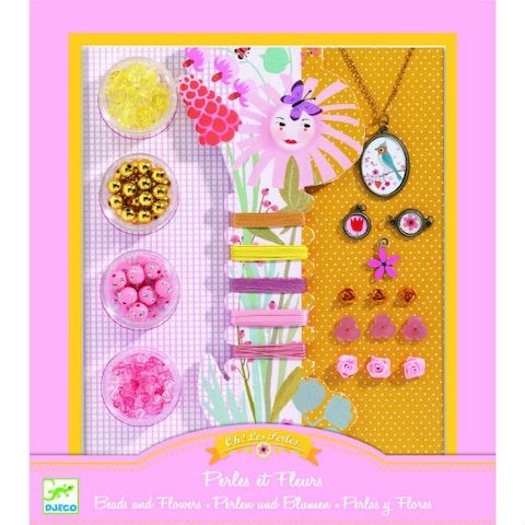 Djeco Pearls And Flowers Beads