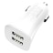 Denmen DZ06 Double Car Charger White