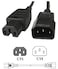 Computer Power Extension C14 Male to C15 Female Power Cable, , for PC, PDU, Monitor, Switches, 10A &ndash; 250V 1.8m
