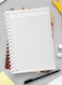 Lowha Spiral Notebook With 60 Sheets And Hard Paper Covers With Classical Theme Jungle Design, For Jotting Notes And Reminders, For Work, University, School