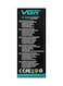 VGR Navigator V-055 USB Charging Men Hair Trimmer Black/Blue One Size