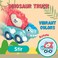 Fitto Dinosaur Mixer Car Toys for toddlers, infants, kids with cute sound and light, Educational Dino Toys, Dino Engineering Vehicle Lights Up Toys, Early learners of 6 months to 3 years old, Blue