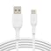Belkin BoostCharge USB-C to USB-A Charger Cable, White, 1m