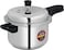 Royalford Rf10184 3.0Ltr Stainless Steel Pressure Cooker - Portable Cool Touch Handle With Steam Vent Ideal For Rice, Meat, &amp; More, Multi