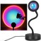 Sunset Projector Lamp Rainbow Atmosphere LED Night Light for Home Bedroom Coffee Shop Background Wall Decoration