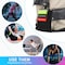 Sky Land Resistance Band Exercise Home Gym Fitness, Yoga Resistance Loop Bands For A Different Kind Of Workout Em 9241, Black, Blue, Yellow, Red, Green