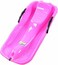 Outdoor Sports Plastic Skiing Boards Sand Board Snowboard With Rope For Double People,Sand Snow Sleds for Kids and Adult (Pink)