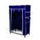 5 Layer Shoe Rack Blue 60x30x90cm