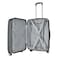 VIP Lisbon 4 Wheel Hard Casing Luggage 22x38x55cm Warm Grey