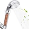 Ecom City Filtered Hand Held Shower Head Ionic Shower Head Help Reduces Hair Loss.Shower Filter Rainfall Spa Water Saving, Purifies Water, Remove Chlorine