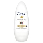 Buy Dove Women Antiperspirant Deodorant Roll-On With 48 Hour Protection And ¼ Moisturising Cream Invisible Dry Alcohol Free Antiperspirant 50ml in UAE