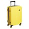 National Geographic 4 Wheel Hard Casing Luggage Trolley 79cm Yellow