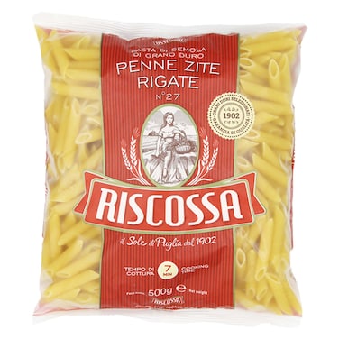 Riscossa 27 Penne Zito Rigate Pasta 500g