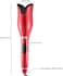 Cpazt Lcd Hair Curler Spin &amp; N Curl 1 Inch Iron Automatic Curling Air Wand (Hair Curler Black Uk Plug)